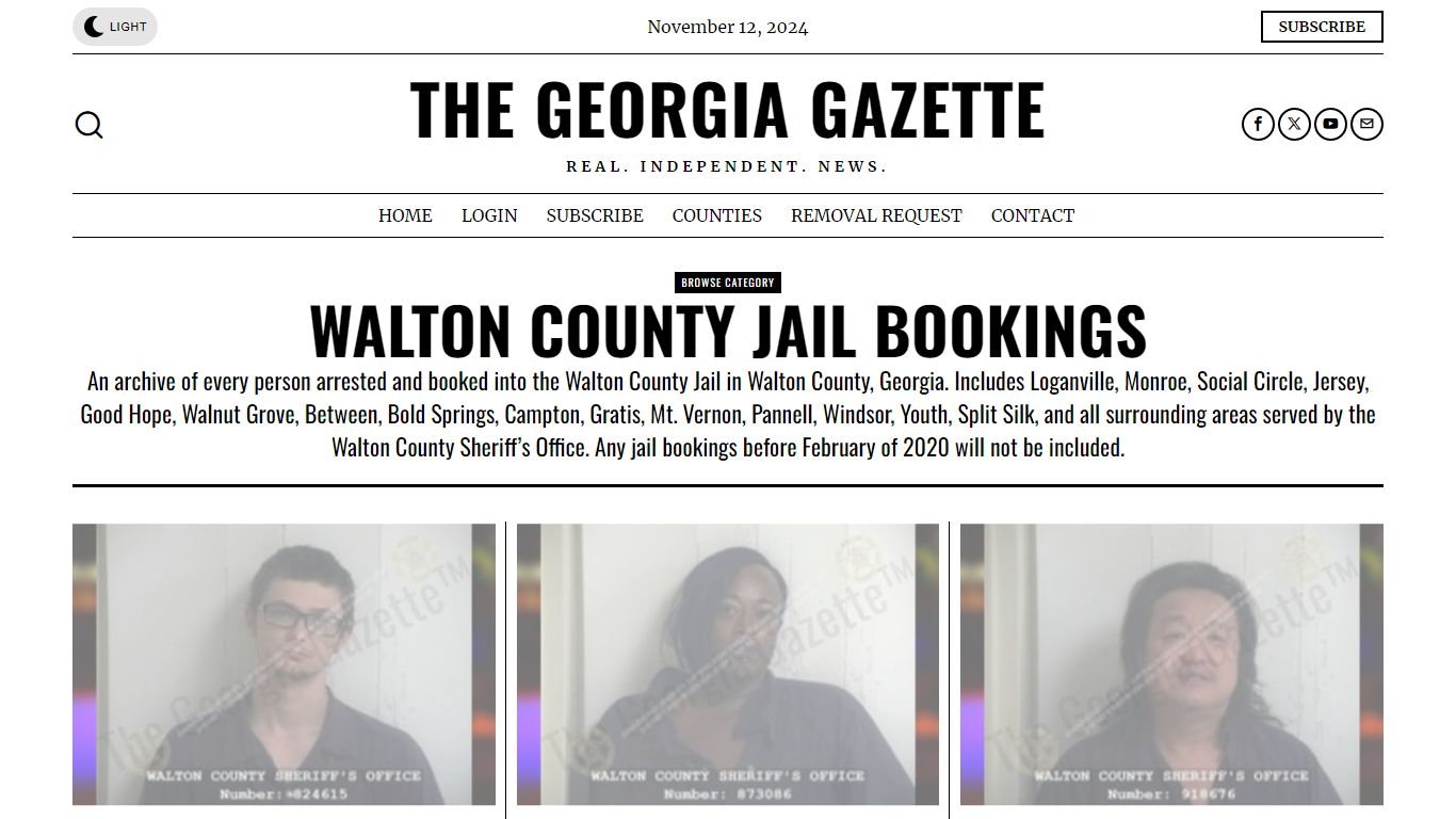 Walton County – The Georgia Gazette